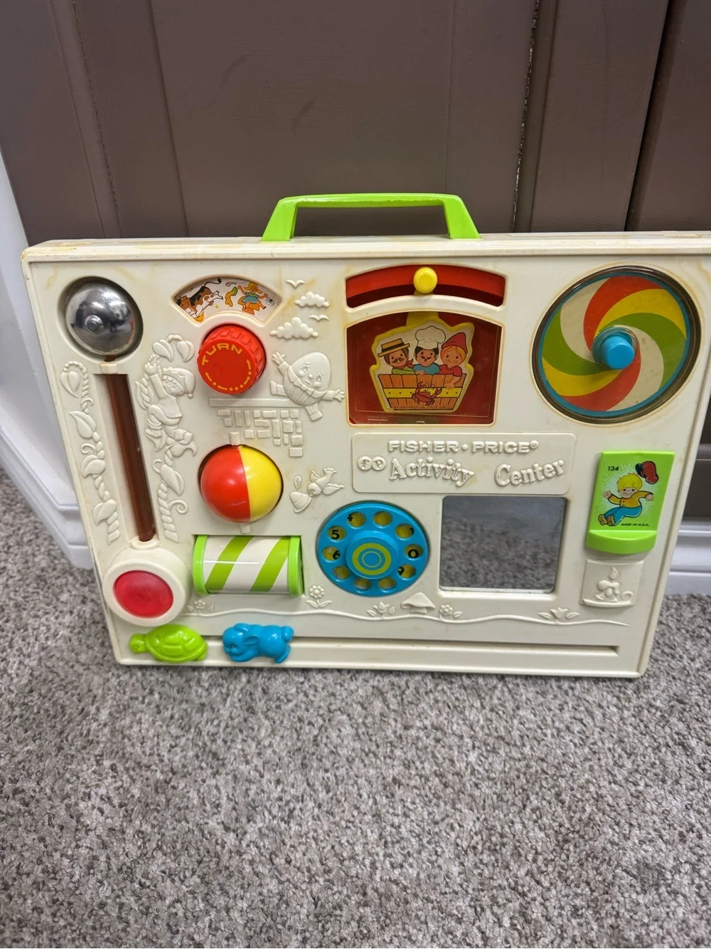 Vintage: Fisher-Price Cream Activity Center